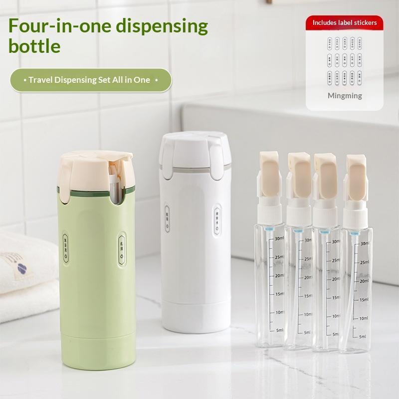 Perfume Fragrance Liquid - Juego de botellas de viaje recargables