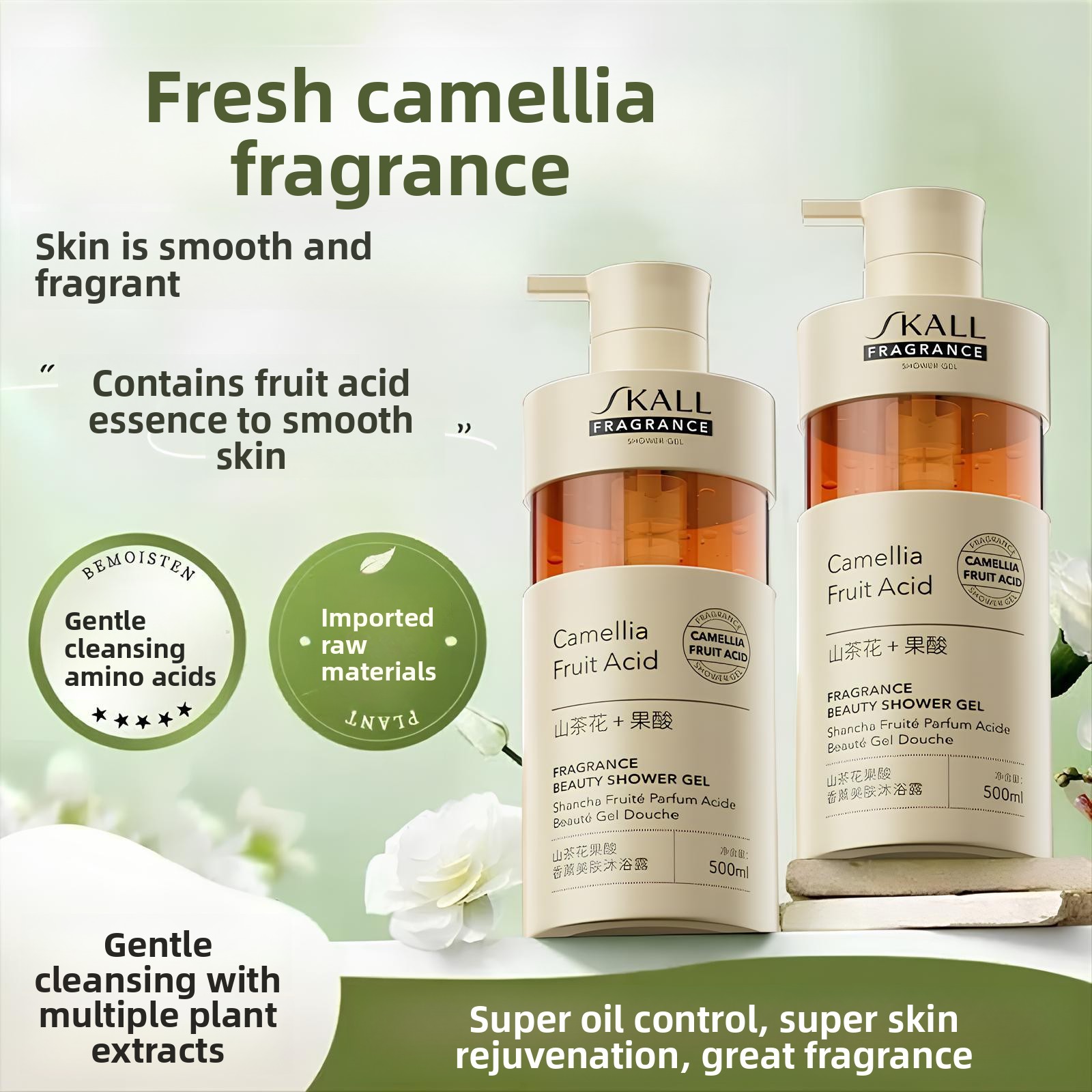 Perfume Fragrance Lotion - Gel de Ducha con Ácido de