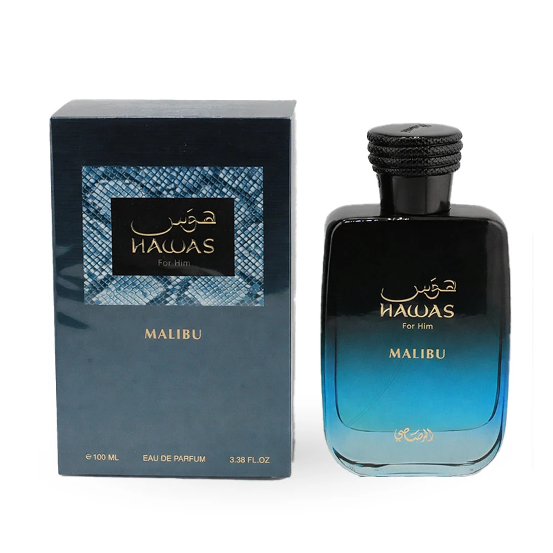 Rasasi Hawas Malibu For Him ED - Perfume Fragrance Concentration reseña y precio