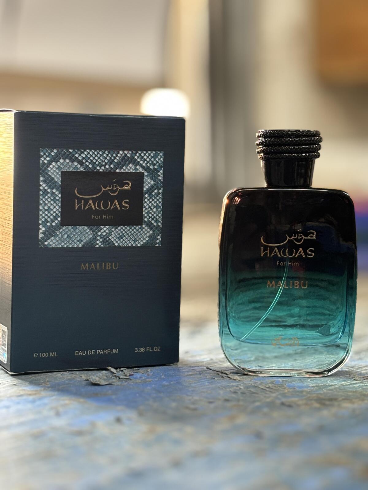 Rasasi Hawas Malibu For Him ED - Perfume Fragrance Concentration reseña y precio