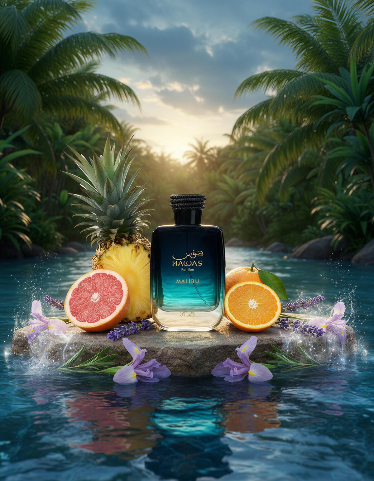 Rasasi Hawas Malibu For Him ED - Perfume Fragrance Concentration reseña y precio