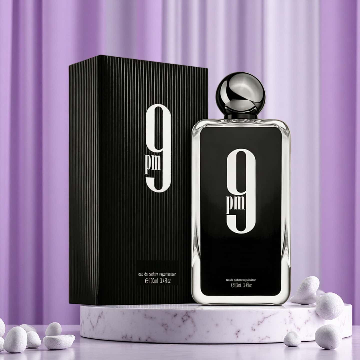 100ML Afnan 9 PM Rebel Unisex  - Pure Perfume Fragrance reseña y precio