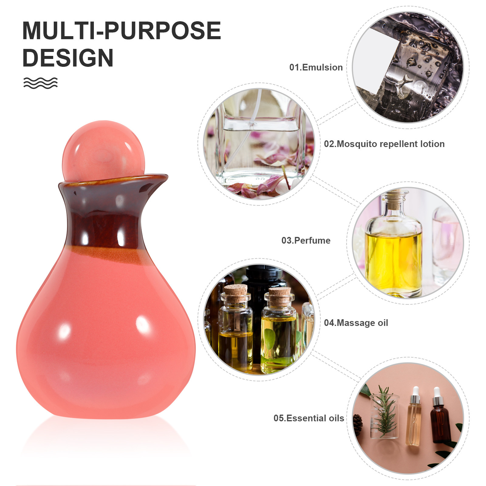 1 Juego de botellas de cerámic - Perfume Fragrance Lotion reseña y precio