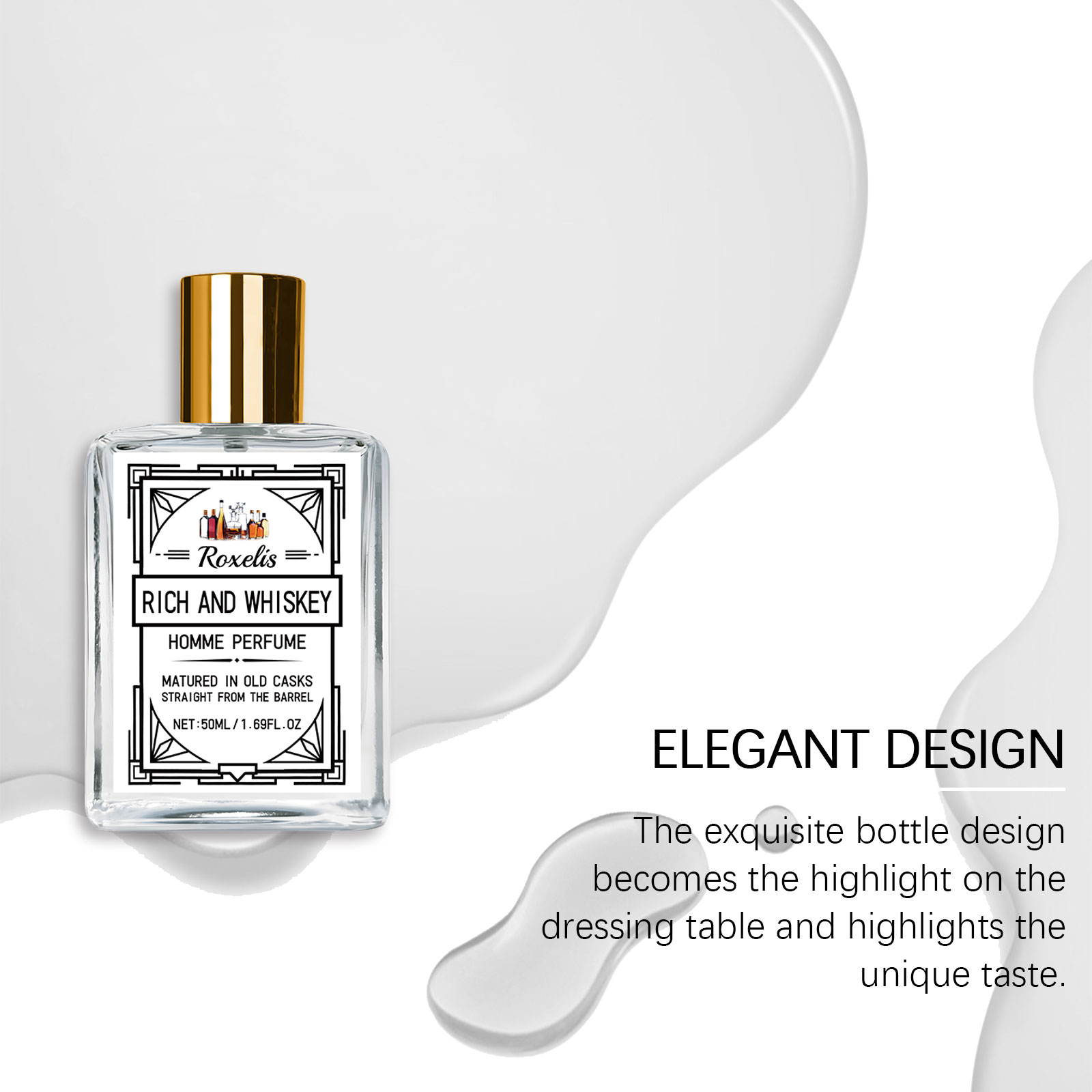 Perfume Roxelis Charm Whisky p - Pure Perfume Fragrance reseña y precio