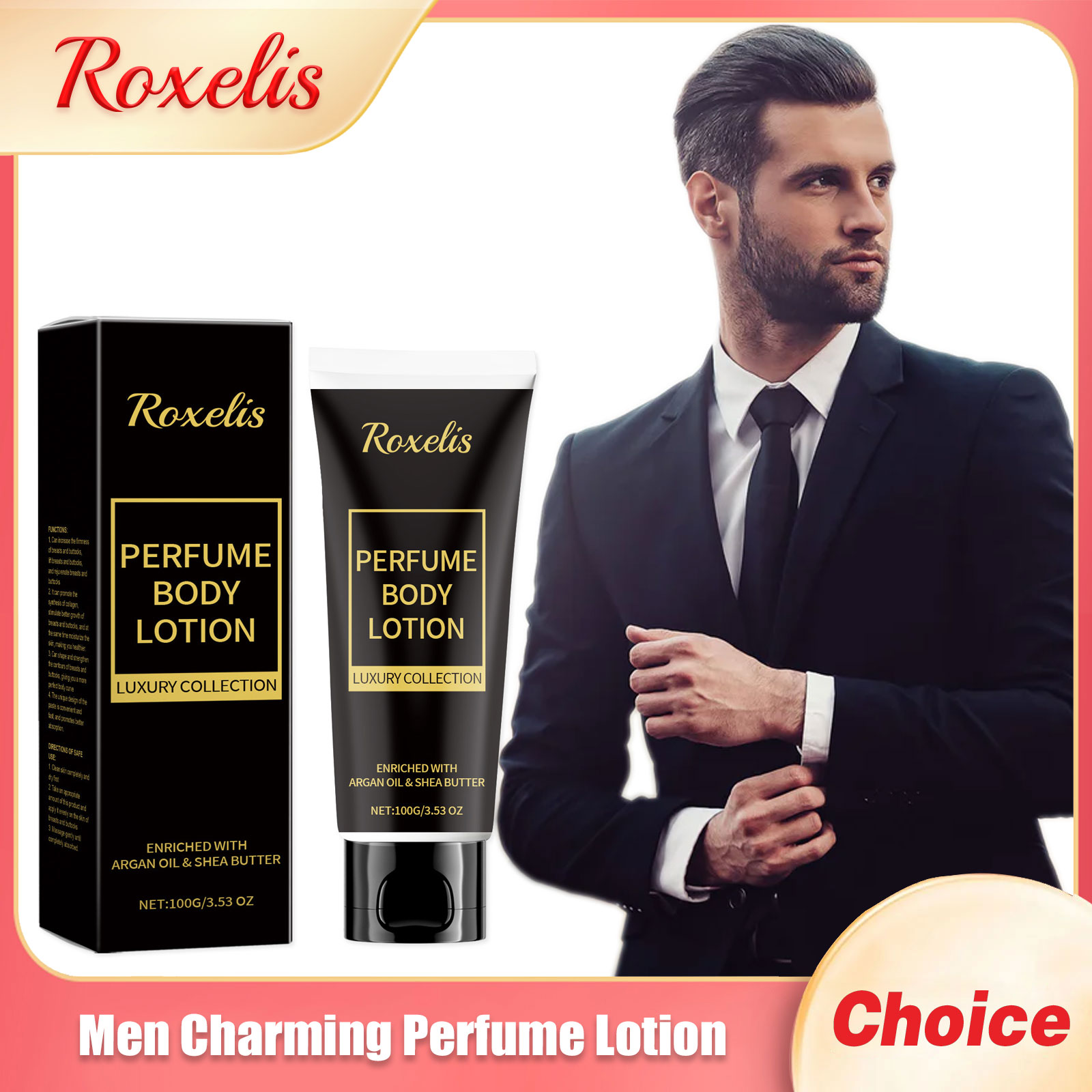 Loción Perfumada Masculina con - Perfume Fragrance Lotion reseña y precio