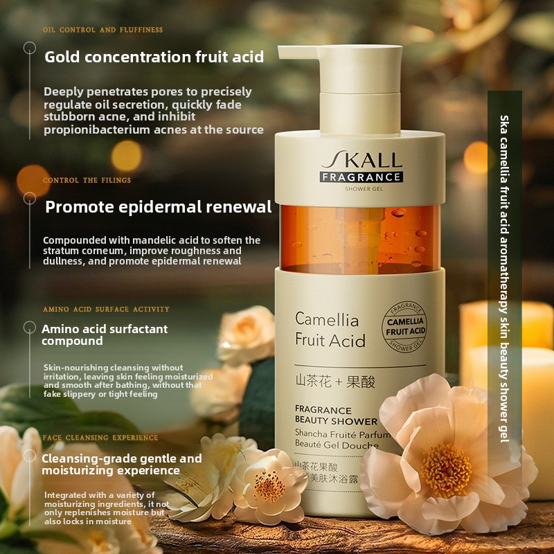 Gel de Ducha con Ácido de Frut - Perfume Fragrance Lotion reseña y precio